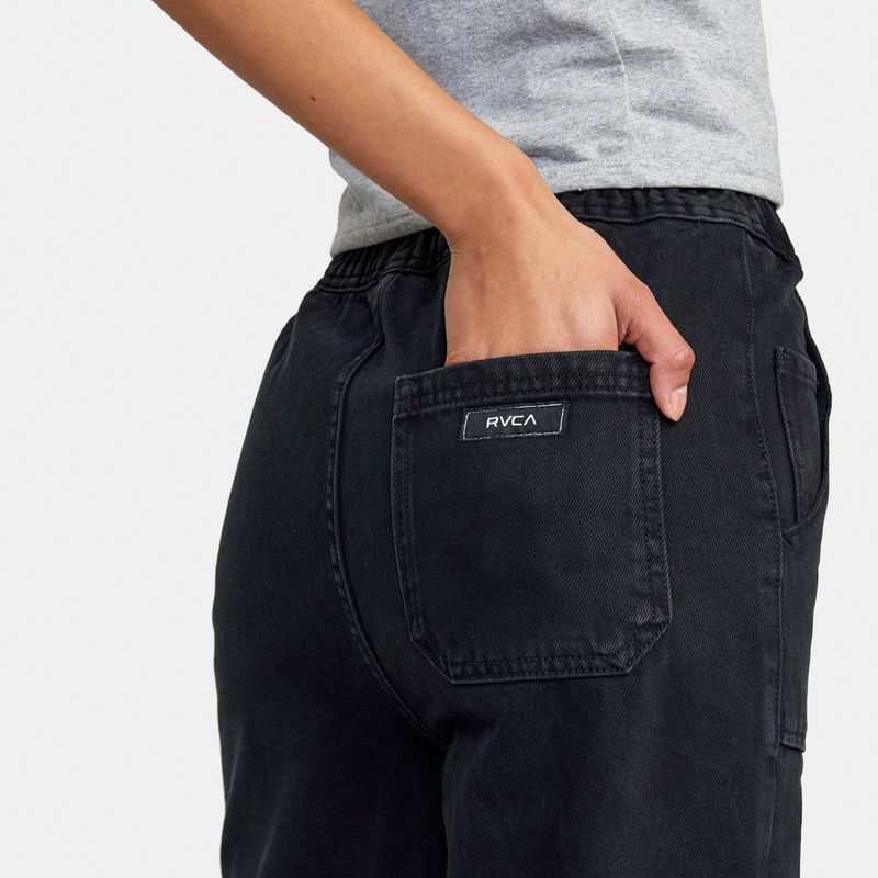 Ripley - CALZA RVCA ESSENTIALPOCKET J ND GRIS MUJER