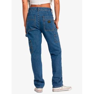 Pantalón Jeans Mujer Recession Azul RVCA