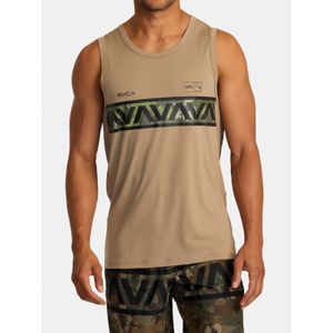 Polera Sin Mangas Hombre Hawaii Sport Vent Beige RVCA