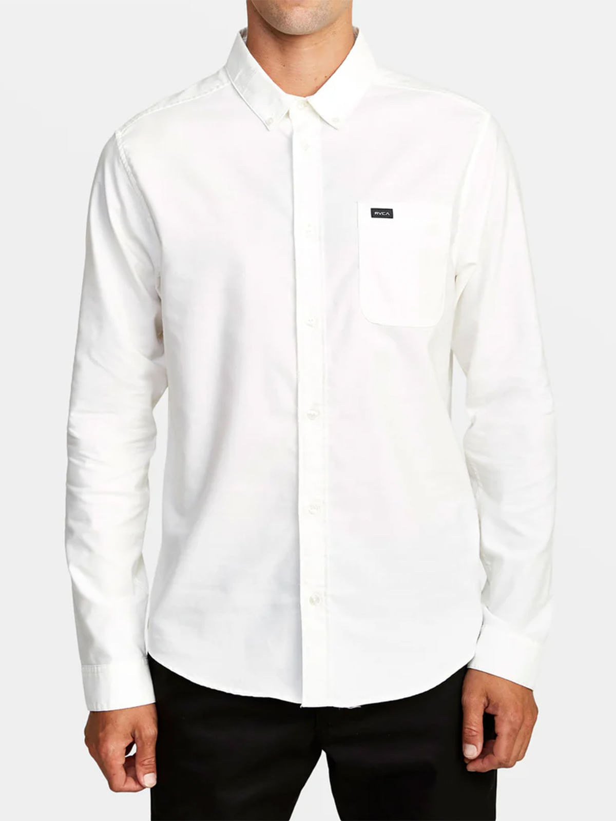 Camisa Hombre That´ll Do Stretch Blanca RVCA