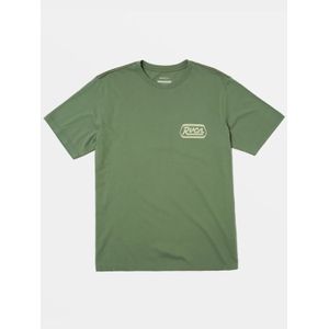 POLERA M/C HOMBRE STATION VERDE RVCA