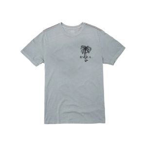 POLERA M/C HOMBRE POMMIER PALMS GRIS RVCA