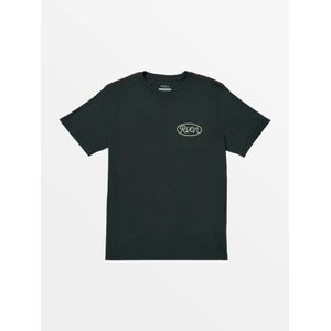 POLERA HOMBRE LASSO NEGRA RVCA