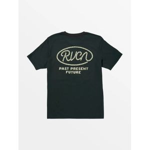 POLERA HOMBRE LASSO NEGRA RVCA