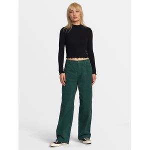 Polera Manga Larga Mujer Saved Long Sleeve Negra RVCA