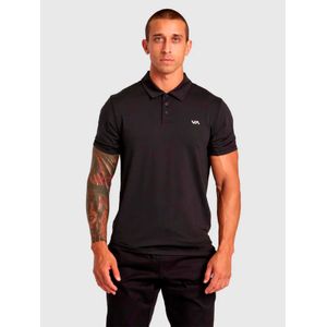 Polera m/c Hombre Sport Vent Polo Negro RVCA