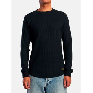 Polera m/l Hombre Day Shift Thermal Negro RVCA