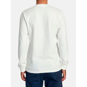 Polera m/l Hombre Day Shift Thermal Blanco RVCA