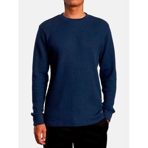 Polera m/l Hombre Day Shift Thermal Azul RVCA