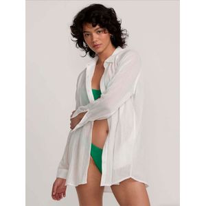 Blusa m/l Mujer Province Coverup Beige RVCA