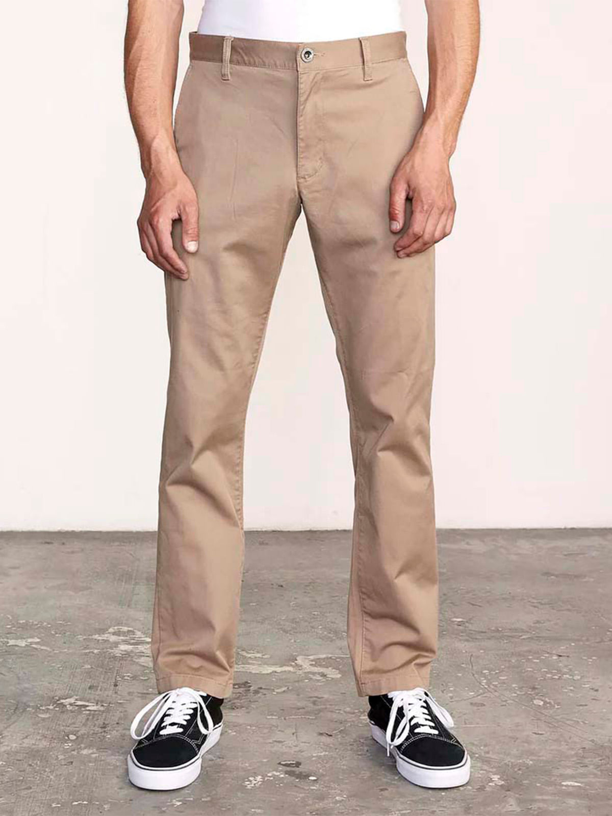 Pantalón Hombre Stretch fit Beige RVCA